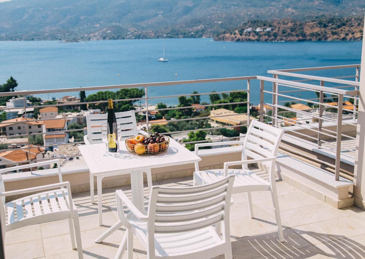 Kalavria Luxury Suites - Magnificent Sea View Of Poros Порос Экстерьер фото